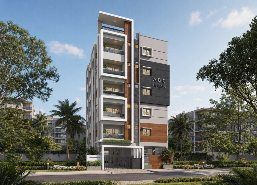 Proposed duplex home elevation design