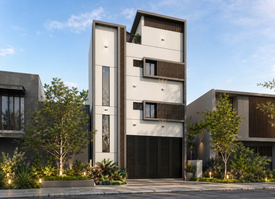 Proposed premium residential home elevation