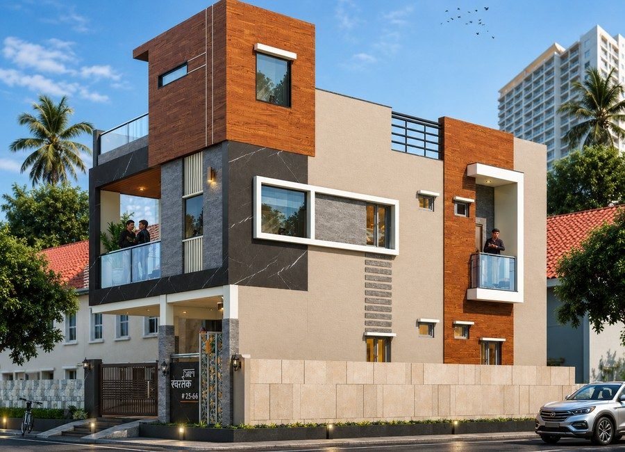 Contemporary Home Construction - Bangalore